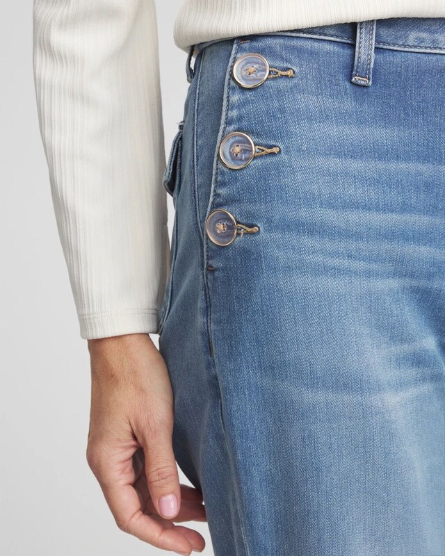 Super-Soft Flare Jeans - image 4